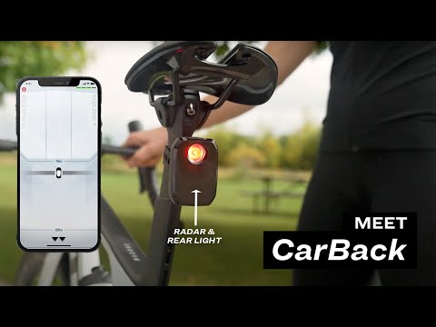 Luce posteriore per ciclismo Trek CarBack Radar